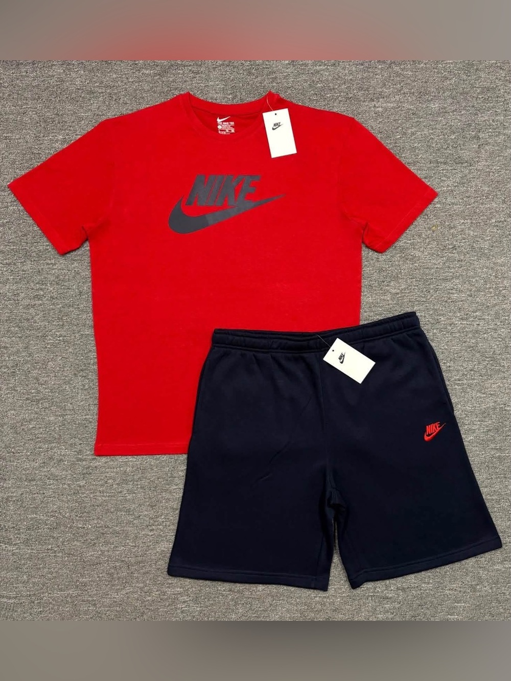 nike shorts set